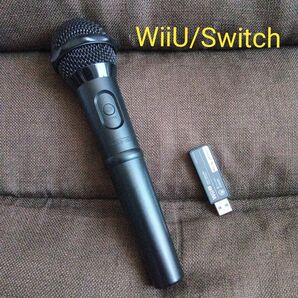 Nintendo WiiU・switch用 ワイヤレスカラオケマイク(美品)