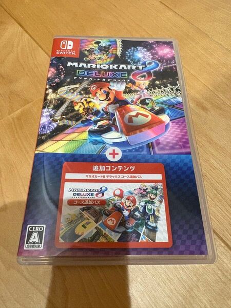 【美品】マリオカート8 デラックス+コース追加パス Switch