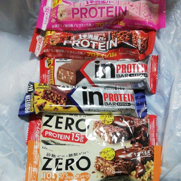 デコ パーツ おもちゃ プロテイン バー 1本満足バー inPROTEIN ZERO グラノーラ 6本セット たんぱく質 筋トレ