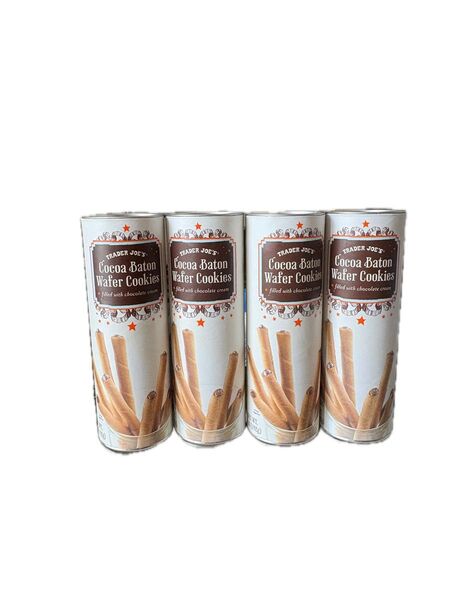 ※4缶セット※ トレジョ Trader Joe’s Cocoa Baton Wafer Cookies
