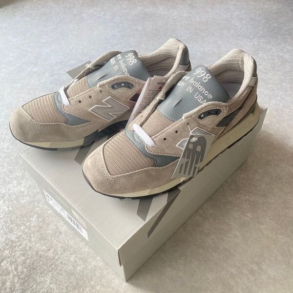 New Balanceスニーカー U998GR グレー 26.0cm USA ニューバランス