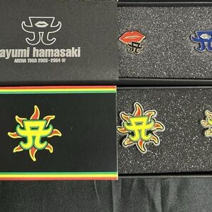 希少 浜崎あゆみ ピンバッチ 2種