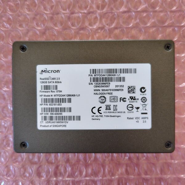 Micron 128GB SSD