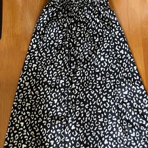 レオパード柄 ロングスカート