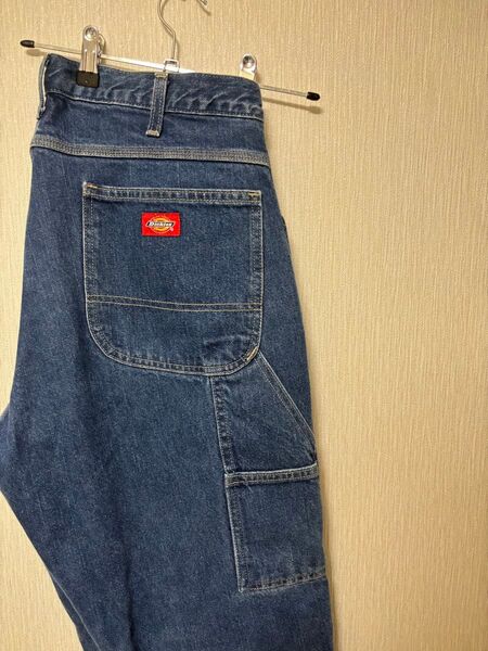 Dickies デニムペインターパンツ ディッキーズ ワークパンツ ペインターパンツ デニム 古着 W36 L30 ディッキーズ