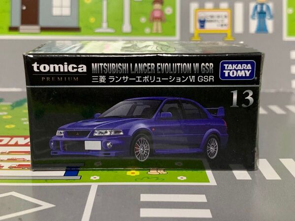 トミカプレミアム 13 三菱ランサーエボリューションⅥ GSR