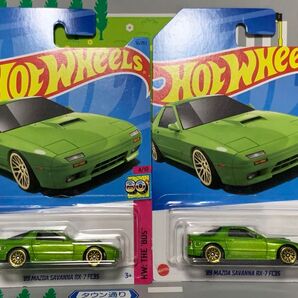 ホットウィール ベーシック '89 マツダ サバンナRX-7(FC3S) 2台セット