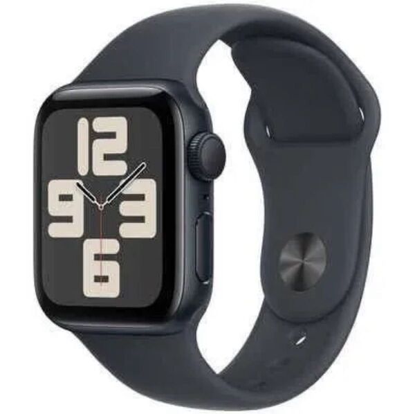 Apple Watch SE GPSモデル40mm ミッドナイトアルミニウムケースとミッドナイトスポーツバンドM/L