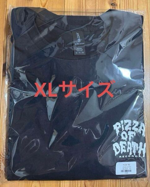 新品未開封 PIZZA OF DEATH Tシャツ 黒 XLサイズ