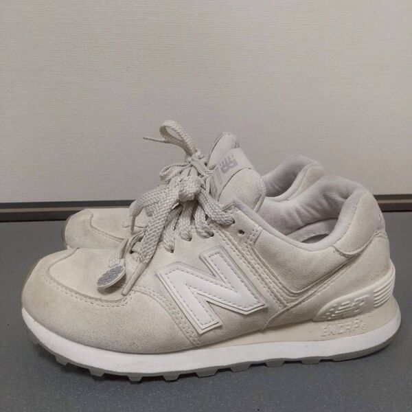 【人気】new balance 574 シューズ スニーカー 23