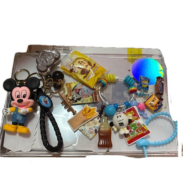 アメキャラ じゃらじゃらキーホルダー