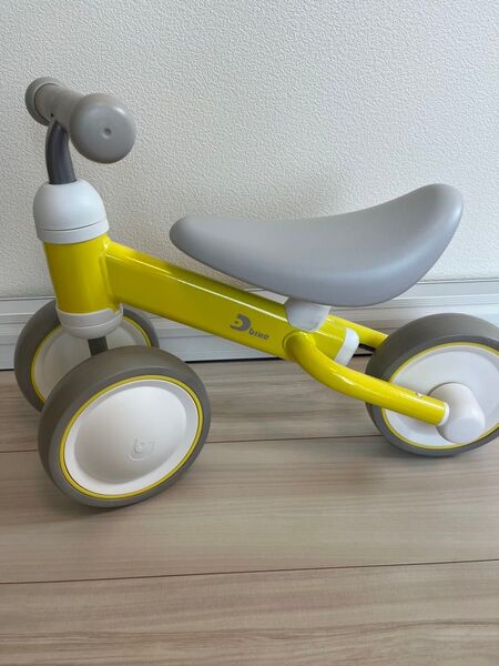 D-bike mini イエロー 三輪車 キックバイク