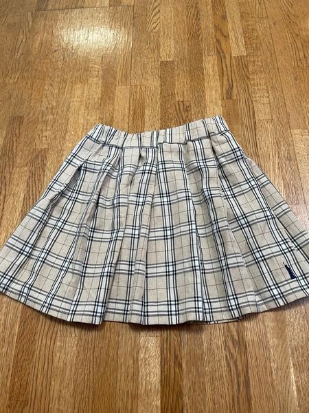 スカート、 チェック、 キッズ、女の子、ガール、120サイズ