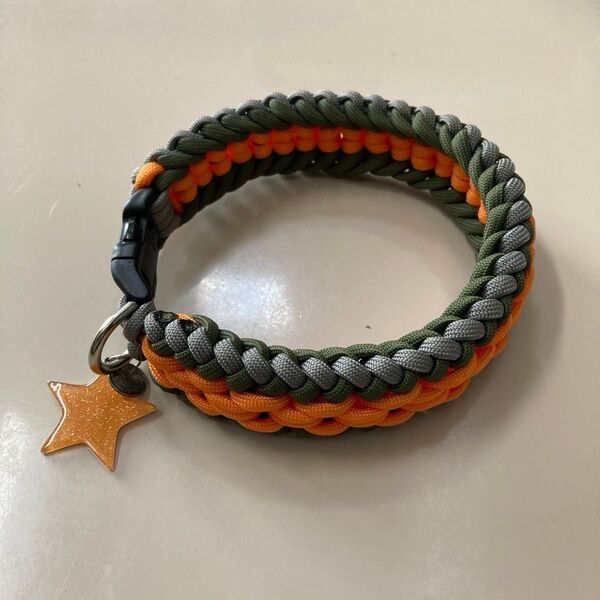 首輪 犬用 パラコード ハンドメイド