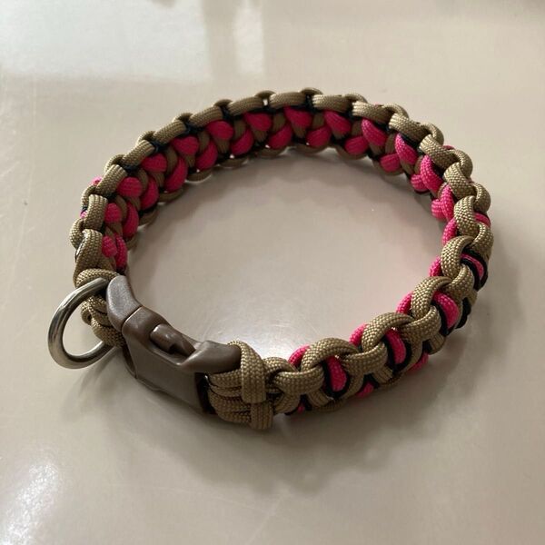 首輪 犬用 パラコード ハンドメイド