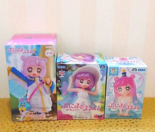 ぷにるはかわいいスライム Trio-Try-iT Luminasta ちょこのせ プレミアムフィギュア 3体セット
