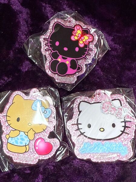 サンリオ キャラクターズ ハローキティ アクリルキーホルダー 日焼けキティ 日焼けGAL キラキラGAL ピンクGAL
