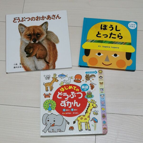 しかけ絵本などおすすめ3冊セット