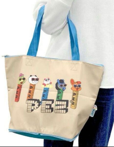 イオン 数量限定 PEZ 折り畳み保冷バッグ ナツパンダ トートバッグ