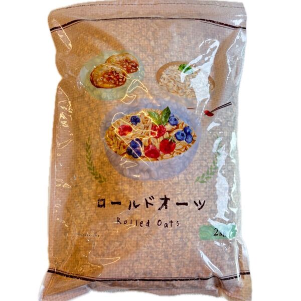 ロールドオーツ 2kg オートミール