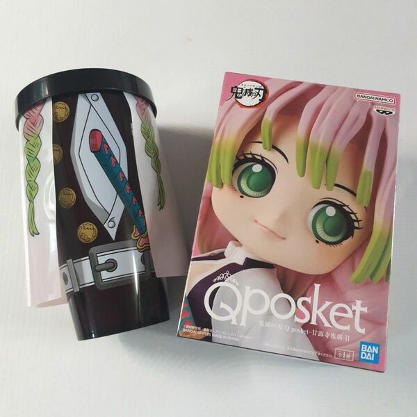 鬼滅の刃 甘露寺蜜璃 おまとめ ドリンクカップホルダー フィギュア Qposket