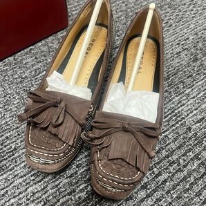 REGAL モカシンシューズ ブラウン 22.5cm