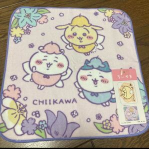 ちいかわ うさぎ ハチワレ ハンドタオル ハンカチ しまむら 妖精