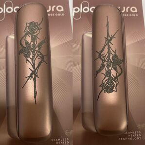 バラ 有刺鉄線 デザイン プルーム オーラ Ploom aura ローズ ゴールド 薔薇 ローズ 矢 アロー タトゥー 新作 新型