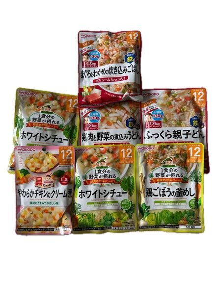 WAKODO ベビーフード 7個 まとめ売り