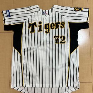 最終値下げ 阪神タイガース ユニフォーム 背番号72 真弓明信 サイズLL(サイズO)希少【値下げ交渉、カテ変 対応します】