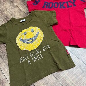 ブリーズ Tシャツ 二枚セット 100 未使用に近い