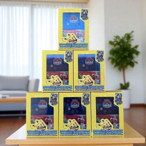 ポケモンカード 横浜記念デッキ ピカチュウ無し 6BOX