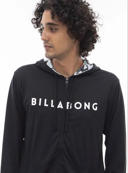 【BILLABONG/ビラボン】水陸両用UVジップアップ 長袖ラッシュガード L