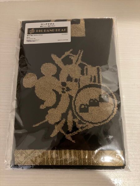 ディズニーシー ビッグバンドビート BBB タオル ロングタオル ミッキー ディズニー