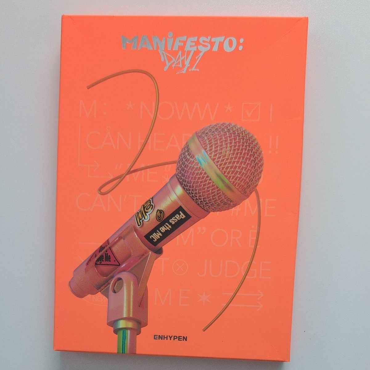 ENHYPEN 3rd ミニアルバム - MANIFESTO : DAY 1 (ランダムバージョン)