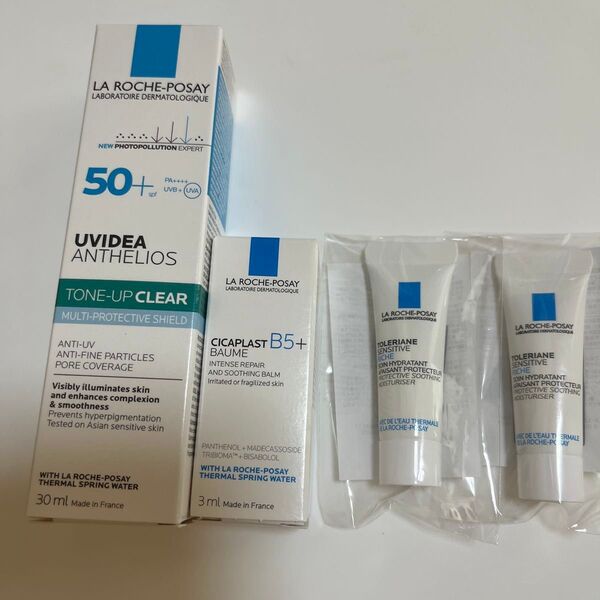 新品 敏感肌用 ラロッシュポゼ 化粧下地 クリア 日焼け止め30ml + おまけ