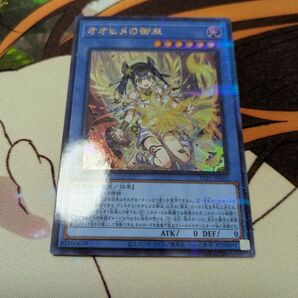 遊戯王 オオヒメの御巫 ウルトラパラレル 絵違い オオヒメのみかんこ TTP1