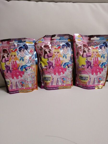 アイカツびっくらたまご 3個セット未開封
