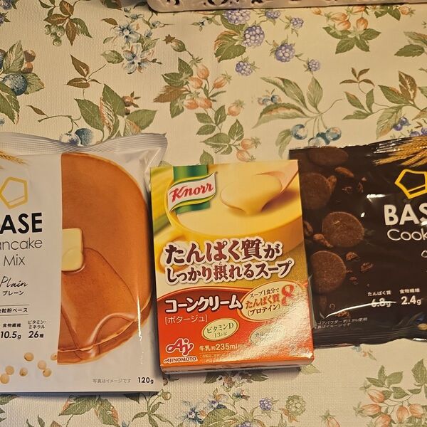 BASE Pancake Mix他 食品3点セット