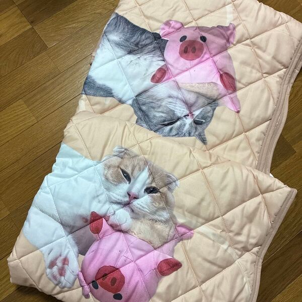 もちまる日記 敷きパッド シングル もちまる&はなまる 新品