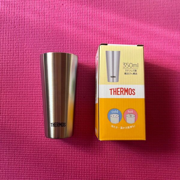 THERMOS 真空断熱タンブラー 350ml シルバー 未使用