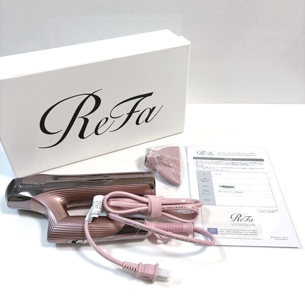 未使用級 Refa ビューテックドライヤースマートW ピンク RE-AX-05A リファ
