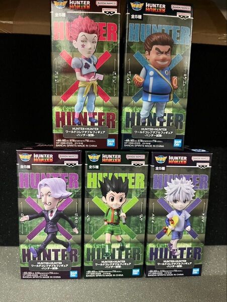 HUNTER×HUNTER ワールドコレクタブルフィギュア ハンター試験 全5種