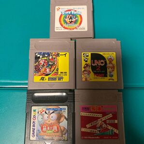 ゲームボーイ タイニートゥーン ボンバーボーイ UNO 筋肉番付 役満