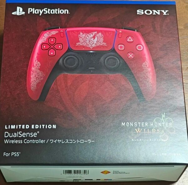 PS5 DualSense モンスターハンターワイルズ 限定版 コントローラー 新品未開封 モンハン