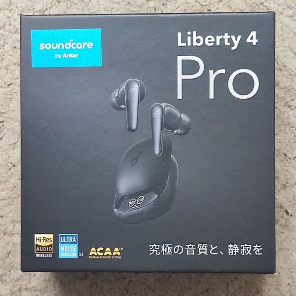 【新品未開封】Anker Soundcore Liberty 4 Pro(Bluetooth 5.3)カナル型ワイヤレスイヤホン