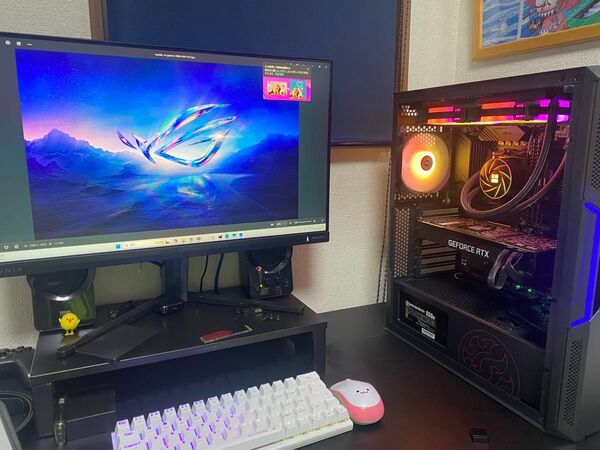 【動作良好】自作ゲーミングPC Ryzen5 5600X / RTX2080 / メモリ32GB / SSD1TB / 簡易水冷