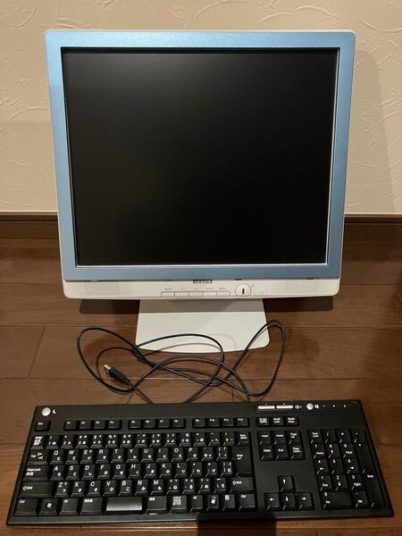 アイオーデータI-O DATA モニター 本体 スペアフレーム キーボードセットLCD-AD192CWH