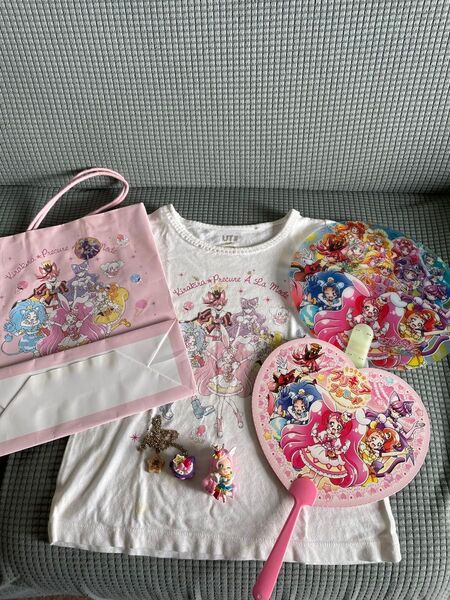 新品 未使用 含む プリキュアアラモード プリキュアオールスターズ グッズ Tシャツ 120サイズ