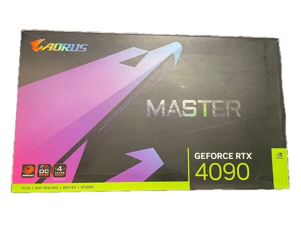 ②/②GIGABYTE AORUS MASTER GeForce RTX4090 24G OC グラボ